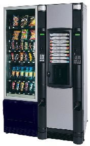 Kombination aus Kaffeeautomat Kikko + Snakautomat Snakky